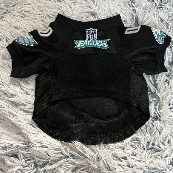 Philadelphia Eagles NFL Small Premium Dog Jersey Black - Picture 2 of 3